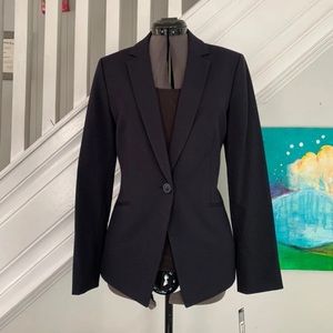 Tahari ASL Navy Suit Jacket